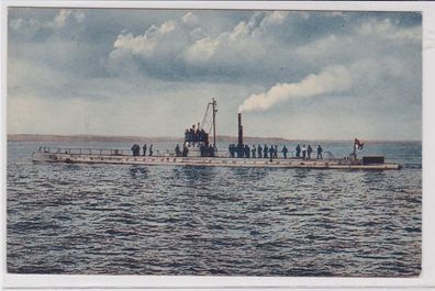 90277 Militär AK Das deutsche Unterseeboot U 11 deutsche kaiserliche Marine 1914