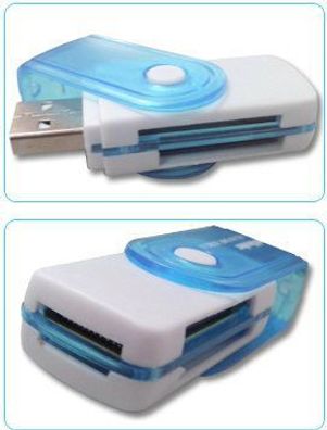 Speicherkartenlesegerät Multi Kartenleser für SD / SDHC / M2 Micro SD, USB 2.0. NEU