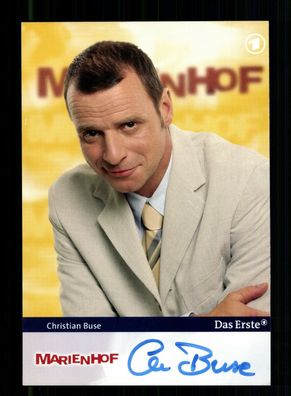 Christian Buse Marienhof Autogrammkarte Original Signiert ## BC 173188