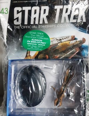 STAR TREK Official Starships Magazine #43 Spezies 8472 Bioschiff Model Eaglemoss engl