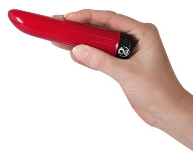 Bestseller Vibrator Ladyfinger Rot Luststab Taschenvibrator 13cm