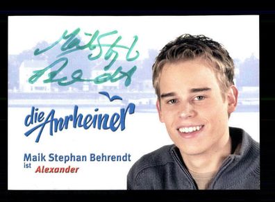 Maik Stephan Behrendt Die Anrheiner Autogrammkarte Original Signiert ##BC 173660