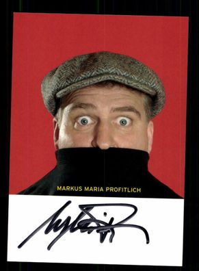 Markus Maria Profitlich Autogrammkarte Original Signiert ## BC 174390