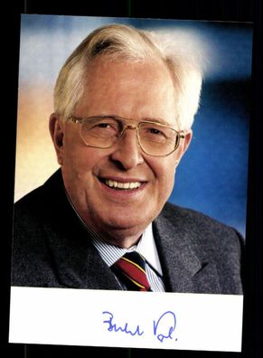 Hans Jochen Vogel (1926-2020) SPD Vorsitzender 1990-91 Original Sign # BC 174700