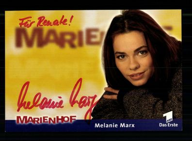 Melanie Marx Marienhof Autogrammkarte Original Signiert ##BC 173104