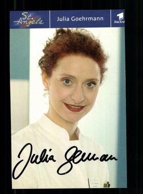 Julia Goehrmann St. Angela Autogrammkarte Original Signiert ## BC 173415