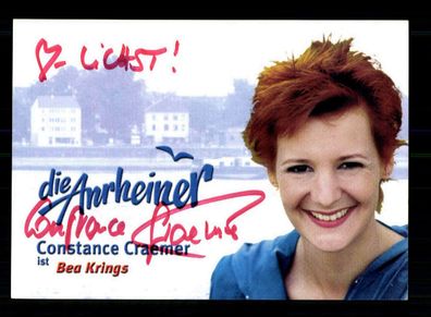 Constance Craemer Die Anrheiner Autogrammkarte Original Signiert ## BC 173561