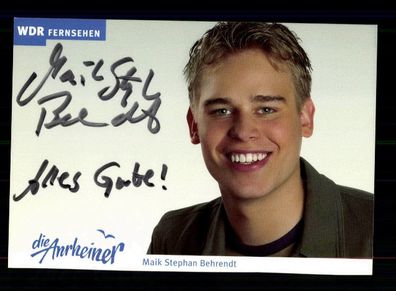 Maik Stephan Behrendt Die Anrheiner Autogrammkarte Original Signiert ##BC 173656