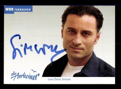Leon Ömer Simsek Die Anrheiner Autogrammkarte Original Signiert ## BC 173690