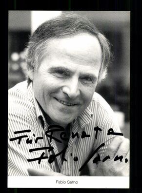 Fabio Sarno Lindenstraße Autogrammkarte Original Signiert ## BC 173843