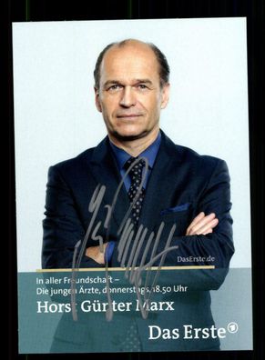 Horst Günter Marx In aller Freundschaft Autogrammkarte Original ## BC 174454
