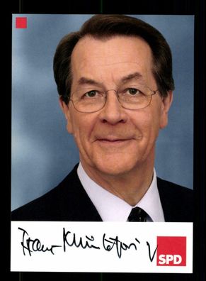 Franz Müntefering SPD Vorsitzender 2004-2005 Original Signiert # BC 174672