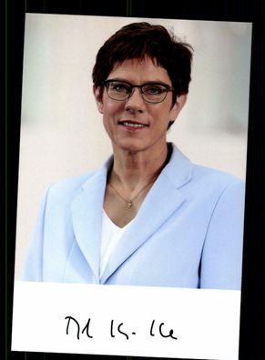 Annegret Kramp-Karrenbauer CDU Vorsitzende 2018-2021 Original Sign # BC 174949