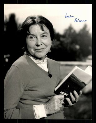 Luise Rinser (1911-2002) Foto Original Signiert Schriftstellerin # BC G 32320