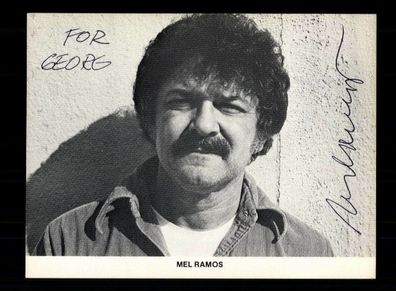Mel Ramos (1935-2018) Künstler Pop Art Kunstpostkarte Original ## BC 175305