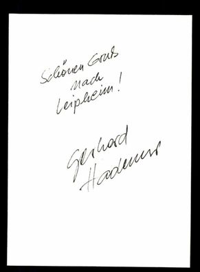 Gerhard Haderer Österreichischer Karikaturist Original Signiert ## BC 175359