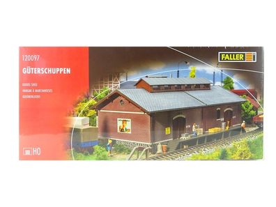 Bausatz Modellbau Güterschuppen, Faller H0 120097, neu