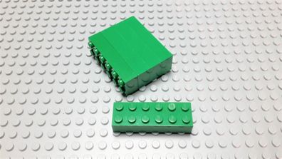 Lego 5 Basic Steine 2x6 hoch Grün 2456 Set 60016 21115 4095 7636