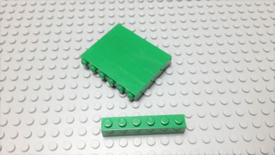 Lego 5 Basic Steine 1x6 hoch grün 3009 Set 3188 4120 60025 4511
