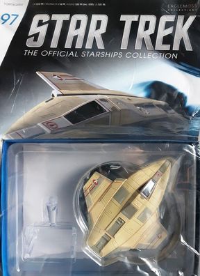 STAR TREK Official Starships Magazine #97 Starfleet Academy FLIGHT Training Eaglemoss
