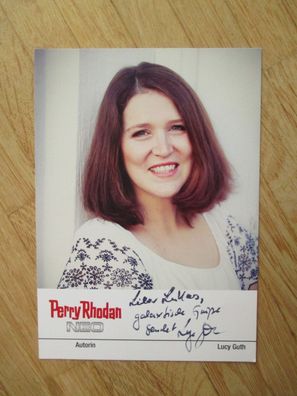 Perry Rhodan Autorin Lucy Guth - handsigniertes Autogramm!!!