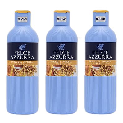 Paglieri Felce Azzurra Honig & Hafer Badeschaum 3x 650 ml - Miele e Avena