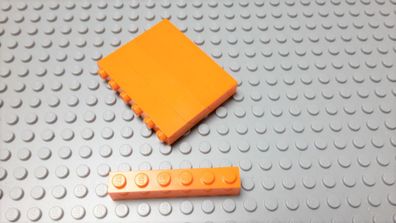 Lego 5 Basic Steine 1x6 hoch Orange 3009 Set 4434 3834 7991 3827