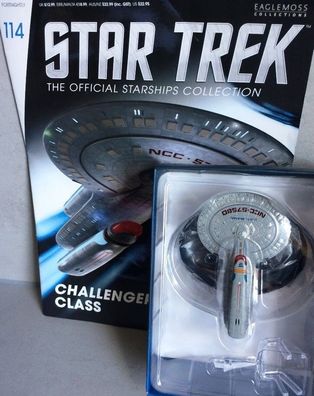 STAR TREK Official Starships Magazine #114 Challenger KLASSE U.S.S. BURAN Eaglemoss e