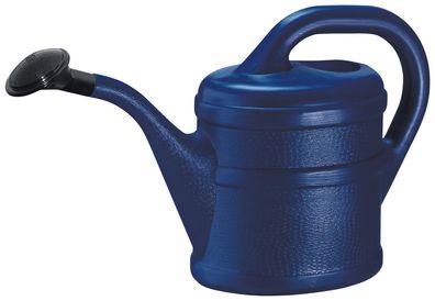 Gießkanne Klein mit Brause Blumengießkanne Bewässerung Kunststoff 2 Liter Blau