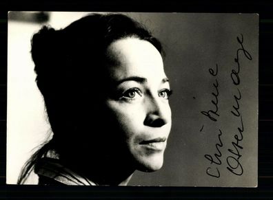 Christine Ostermayer Foto Original Signiert + F 11534