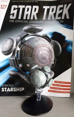 STAR TREK Official Starships Magazine #127 Eymorg Model Starship Eaglemoss englisches