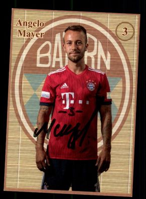 Uli Hoeness Autogrammkarte Bayern München 1995/96 Original Signiert