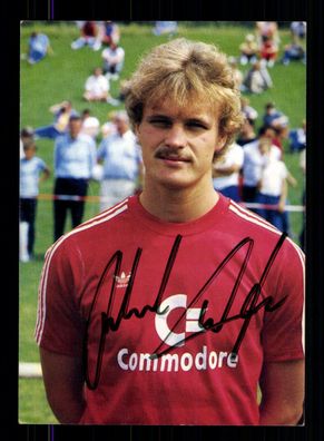 Roland Wohlfahrt Autogrammkarte Bayern München 1984-85 Original Signiert