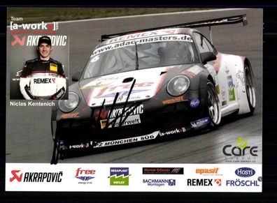 Niclas Kentenich Autogrammkarte Original Signiert Motorsport + A 210868