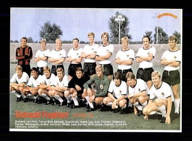 Eintracht Frankfurt Mannschaftskarte 1970-71