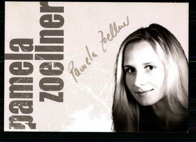 Pamela Zoellner Autogrammkarte Original Signiert Eisschnellauf + A 216087