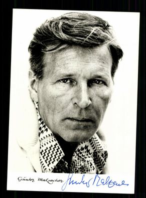 Günter Malzacher Foto Original Signiert + F 11322