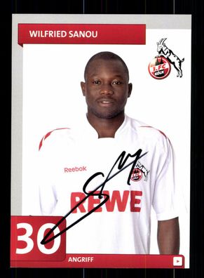 Wilfried Sanou Autogrammkarte 1 FC Köln 2011-12 Orignal Signiert+ A 160296