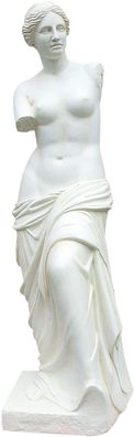 Büste Figur Statue Skulptur Frau Mädchen Deko Antik römisch Kunst Hand bemalt