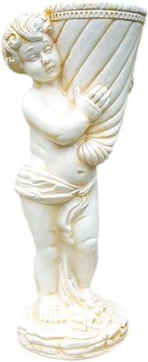 Bub Vase Gefäß Statue Hand bemalt liebevoll Garten Dekoration Skulptur