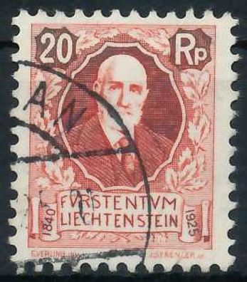 Liechtenstein 1925 Nr 73 gestempelt X28E152