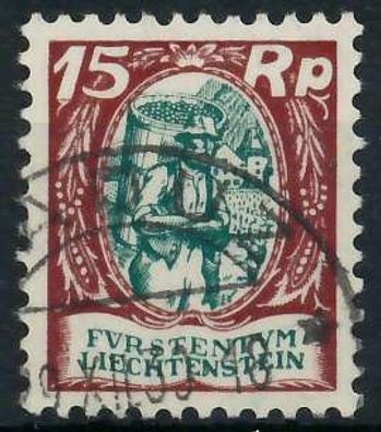 Liechtenstein 1925 Nr 69 gestempelt X28E176