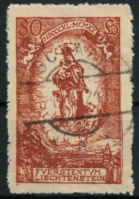Liechtenstein 1920 Nr 41 zentrisch gestempelt X28E186