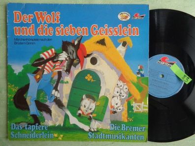 LP Maritim 47544NW Der Wolf und die sieben Geisslein Schneiderlein Bremer Stadtmusik