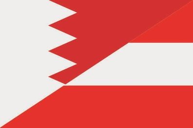 Fahne Flagge Bahrain -Östeerreich Premiumqualität