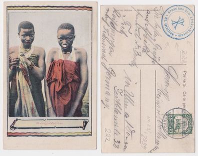 92388 Ak Matengo Mädchen in Deutsch Ostafrika 1910