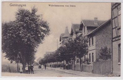 92068 Ak Gerstungen Wilhelmstrasse von Osten 1910