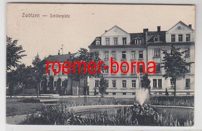 82635 Ak Zwötzen bei Gera Schillerplatz 1937