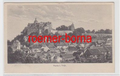 74314 Ak Ranis in Thüringen Totalansicht um 1920
