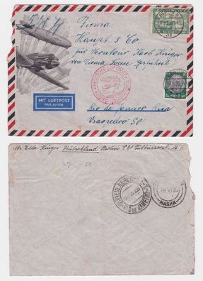 94785 Zeppelinpost Deutsche Luftpost Europa - Südamerika 1935 Rio de Janeiro
